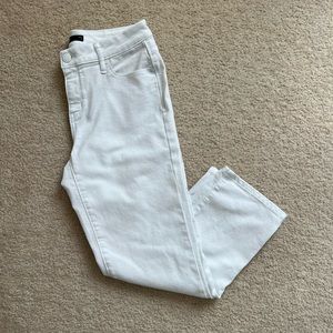 Simply Vera Wang Crop White Jeans